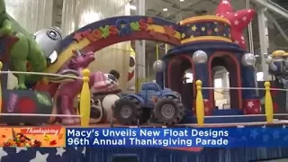 96th annual Macy's Thanksgiving Day Parade happening next week