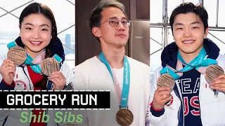 Shib Sibs Share Their Secret To Olympic Success  • Grocery Run