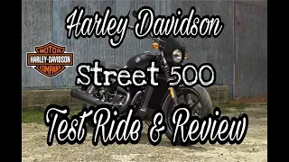 2018 Harley Davidson Street 500 test ride & review