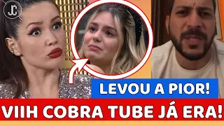 🔥BEM FEITO: Juliette ACORDA e DÁ CHEGA PRA LÁ em Viih Cobra Tube; Fiuk NEGA MESADA; Caio FURIOSO