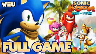 Sonic Boom : Rise of Lyric FULL GAME Longplay (WiiU)