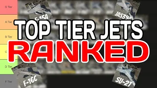 Ranking Every Top Tier Jet in War Thunder
