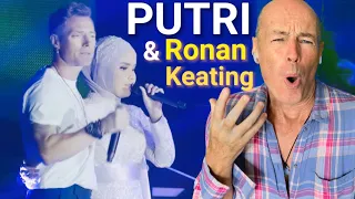 Putri Ariani & Ronan Keating “No Matter What” duet REACTION