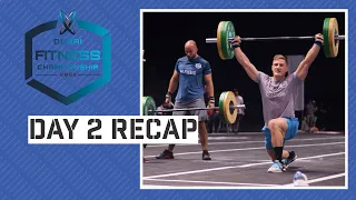 "My heart was full and that's just additional motivation." Day 2 of the Dubai Fitness Championship