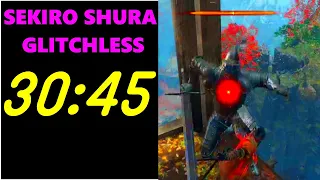 Sekiro Shura Glitchless 30:45