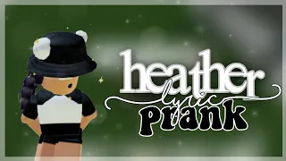 Heather Lyric Prank [ROBLOX] || reignfaith