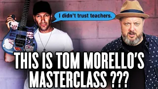 Guitar Teachers REACT to Tom Morello's MasterClass w/ @Guitargate