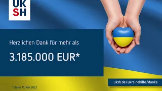 UKSH-Hilfsaktion: „UKSH hilft Ukraine“ | uksh.de/ukrainehilfe | 2022-05-12