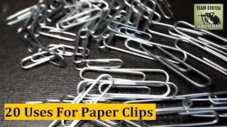 20 Paper Clip Hacks for Survival & Everyday Uses