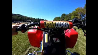 trying out a 421cc yamaha banshee