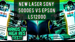 SONY VPL-XW5000ES vs EPSON LS12000 4K Projectors 2022 | Best Image Comparison!?