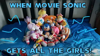 Sonic Plush: When Movie Sonic Gets All The Girls!