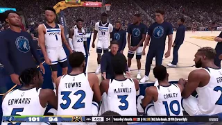 NBA 2K24 Playoffs Mode | NUGGETS vs TIMBERWOLVES FULL GAME 7 HIGHLIGHTS | Ultra PS5 Gameplay