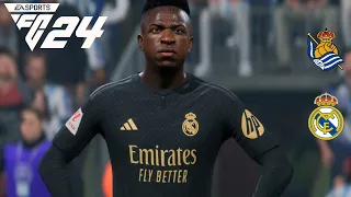 Real Sociedad Vs Real Madrid - EA Sports FC 24