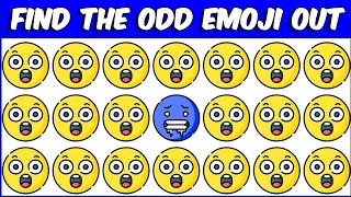 HOW GOOD ARE YOUR EYES #235 | Find The Odd Emoji Out | Emoji Puzzle Quiz