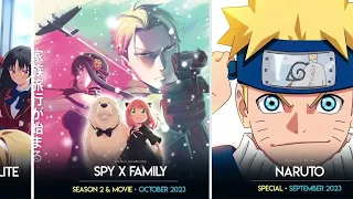 Upcoming Anime 2023-2024