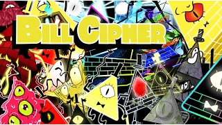 BILL CIPHER all forms 【SpeedPaint】 Gravity Falls - Paint tool SAI - Clip Studio Paint