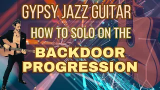 The Backdoor Progression - How to Improvise (Gypsy Jazz Guitar)