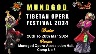 Mundgod Tibetan Opera Festival 2024 From 26 To 28 Mar 2024 #mundgod #opera #tibetan #tibetanvlogger