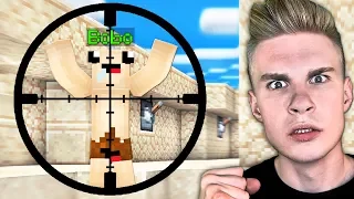 WIEM JAK POKONAĆ BOBO na WOJNIE w Minecraft!