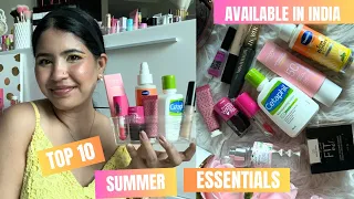 Top 10 Summer Skincare, Makeup/Beauty Essentials 2024