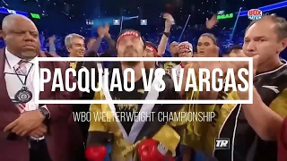 Pacquiao VS Vargas Full Highlights (HD)
