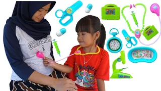 Dokter dokteran | DOKTER kecil MEMERIKSA IBU HAMIL | drama mainan dokter-dokteran