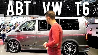 ABT VW T6 120 Jahre Edition Genfer Autosalon | Daniel Abt