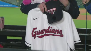 New Cleveland Guardians merchandise: Celebrating the 2022 home opener at Progressive Field