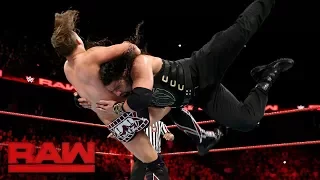 Roman Reigns vs The Miz : RAW - FOX SPORT - PT BR