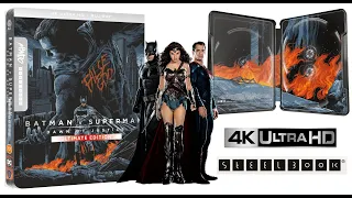 Batman V Superman - Dawn of Justice: Ultimate Edition [4K Ultra HD Mondo Steelbook HMV Exclusive]