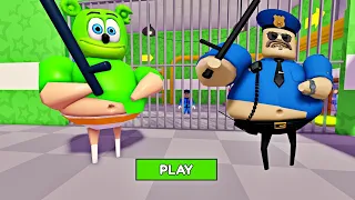 GUMMY BEAR BARRY'S PRISON RUN! Obby