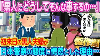 【2ch海外の反応 総集編】黒人差別を受けてきたアメリカ人夫婦が日本の警官に道端で職務質問され絶望。警察官にとんでもない対応をされ呆然…【睡眠用 作業用】【ゆっくり解説】【海外の反応】