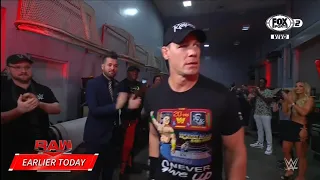La llegada de John Cena a Raw Especial 20 años de carrera en WWE - WWE Raw 27/06/2022 (En Español)