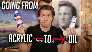 PAINT TALK: Going From Acrylic Paint To Oil paint