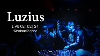 LUZIUS Live DJ-Set: Industrial & Hardtechno Finale | @Polaar Techno | 7AM Closing | 4K | 02|02|24