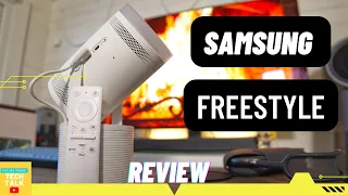 Samsung Freestyle Projector Review (with Battery Pack)