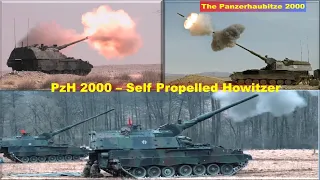 Powerful PzH 2000 In Action - Panzerhaubitze 2000 a German 155 mm Self Propelled Howitzer