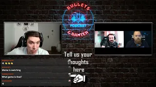 Bullets & Banter S1 E4 - 1st Special Guest - Jack Schitt Gaming