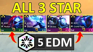 I got ALL EDM into 3 Star... ⭐⭐⭐