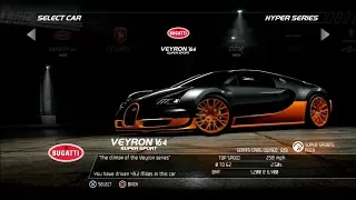 Need For Speed Hot Pursuit: Bugatti Veyron 16.4 Super Sport (Test Drive)