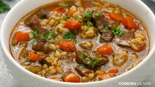 Beef Barley Soup