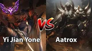 Master Yone Vs Aatrox  - Full game Analysis + In-depth review How to win when behind