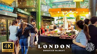 LONDON, UK -  [4K] Morning Walk in Borough Market