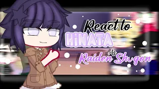 ||•Naruto friends react to Hinata as Raiden Shogun•||×[🇧🇷🇺🇸🇪🇦]