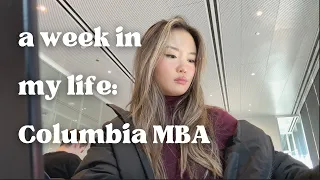 Week in the life: Columbia MBA | business school grad student, living alone in NYC vlog & diaries