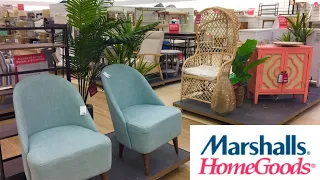 MARSHALLS HOMEGOODS FURNITURE ARMCHAIRS CHAIRS HOME DECOR SHOP WITH ME SHOPPING STORE WALK THROUGH