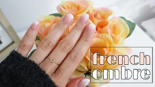 french ombre - natural nails  |  Shyniee