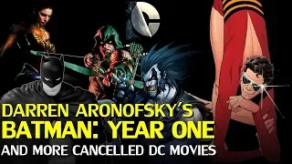 The History of Aronofsky's "Batman Year One" and Other Cancelled DC Movies