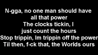 Kanye West :- Power with Lyrics